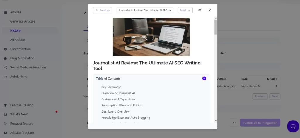 Journalist AI Review